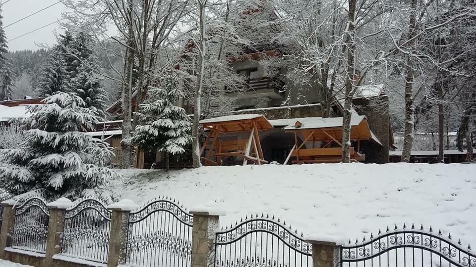 Pensiunea Poiana Soarelui Brates ภายนอก รูปภาพ